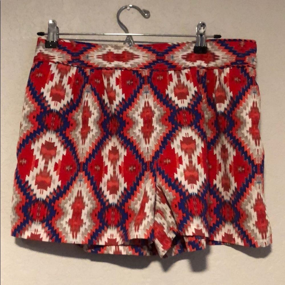 Red white and blue shorts